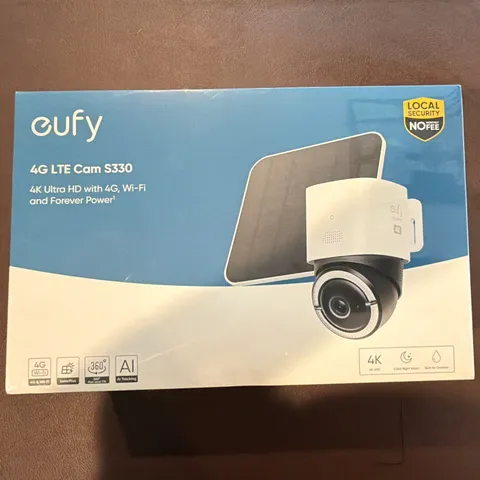 eufy 4G LTE Cam S330 With Pole Mount (Brand New)