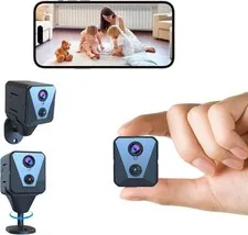 2025 Ultra HD WiFi Security Camera – 100 Days Battery, Night Vision, Motion A...