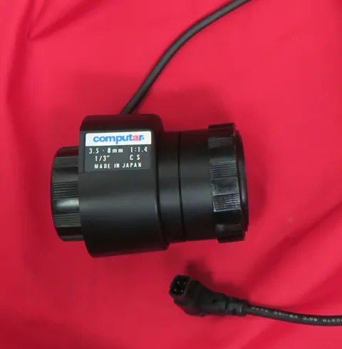 Computar TG2Z3514FCS-2 1/3" 3.5-8mm CS Mount F1.4 Auto Iris CCTV Lens 