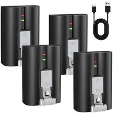 1/4Pack Ring V4 Battery for Ring camera Doorbell Solar Floodligh 2/3/4/3 plus US