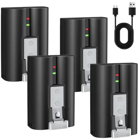 1/4Pack Ring V4 Battery for Ring camera Doorbell Solar Floodligh 2/3/4/3 plus US