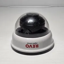Revo Model #RCDY12-1 Indoor CCD Color Dome Security Camera DC12V RoHS