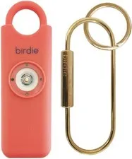 Personal Safety Alarm for Women by Women–130dB Siren, Strobe Light and Key Chain