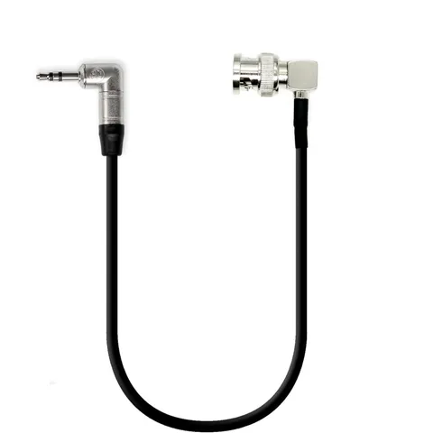 Tentacle Sync Timecode Cable 3.5 mm TRS Jack to BNC for ARRI AMIRA, for Canon...