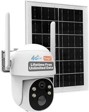 MOES 4G LTE Cellular Solar Security Camera - BRAND NEW