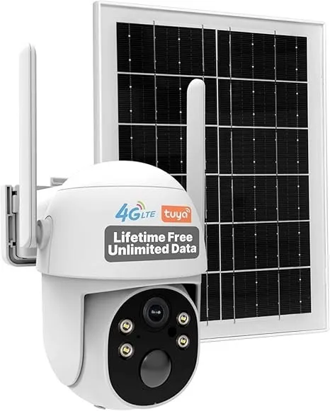 MOES 4G LTE Cellular Solar Security Camera - BRAND NEW