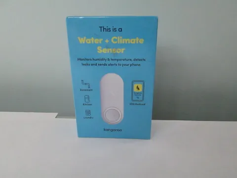 Kangaroo Water & Climate Sensor iOS Android Compatible Wi-Fi Model Climate New