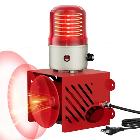 AC110V 120dB Security Alarm Strobe Light Plug-in Manual