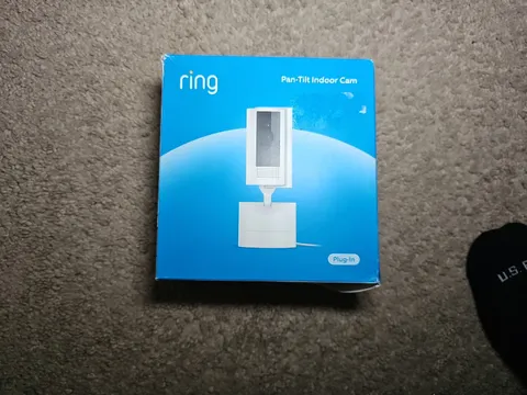 Ring Pan-tilt Indoor Cam 360 View New Open Box