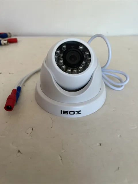 Zosi ZM4182B 12V 2MP 1080p HD-TVI Home Security Surveillance Camera, White "K5B"