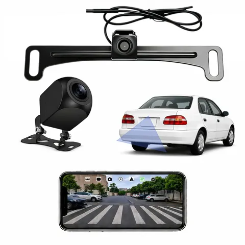 Wireless Backup Camera 1080P, 2.4GHz WiFi No 170° w 2.4G Wireless, Black