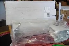 lot of 2 HHMW Wall mount security camera white 886618130380