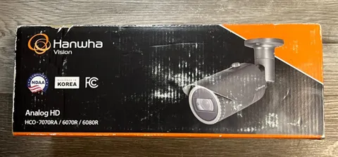 Hanwha Vision HCO-6080R 2MP Analog HD IR Bullet Camera