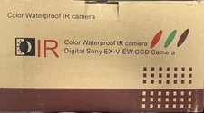 Color Waterproof IR Camera w Sony Technology EX-VIEW CCD CAMERA
