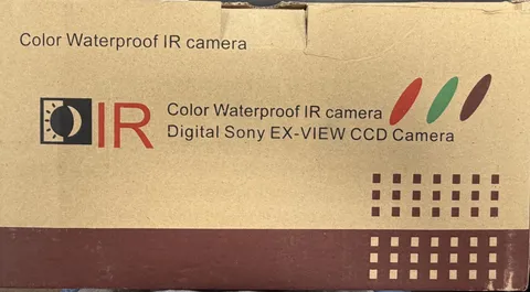 Color Waterproof IR Camera w Sony Technology EX-VIEW CCD CAMERA