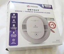 Kidde Smoke and Carbon Monoxide Detector with Interconnected Alarm Voice Alerts