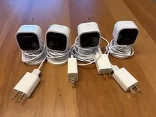 4 Blink Mini Indoor Plug-in Cameras - Bundle