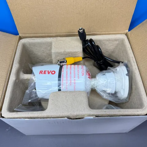 REVO TVI BULLET CAMERA WITH ICR 30IR WIRED SECURITY CAM 1080P RTCBS30-1 NEW