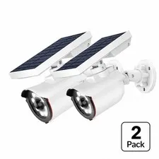 2 Solar Camera Security Outdoor 100% Wire-Free Security Cameras Wireless Outdoor