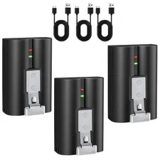 3-PACK Battery V4 For Ring Battery Doorbell Plus/Pro, Video Doorbell 2/3/4 plus