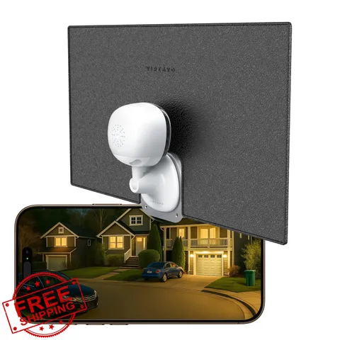 VIRTAVO 2K Window Camera Indoor Outdoor Glass Night Vision