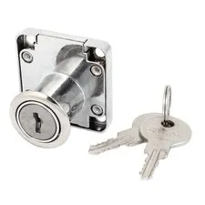22mm High Cylinder Metal Cabinet Mailbox Drawer Safe Lock w 2 Keys