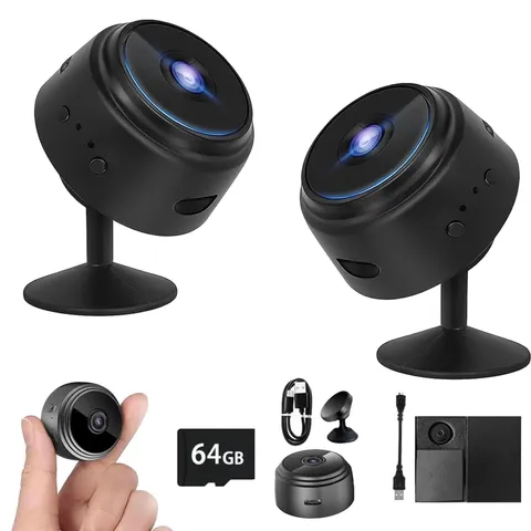 Guardhouse Camera, Guard House Security Camera, 1080P HD Magnetic Mini Wireless