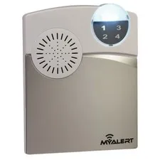 MyAlert WR101 Wireless Receiver 915MHz 4-Zone Driveway Alarm Base Unit Only P9