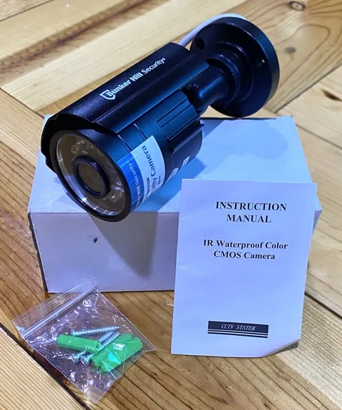 Bunker Hill Security 61229 Surveillance Camera Wired Night Vision 3.6 mm Lens