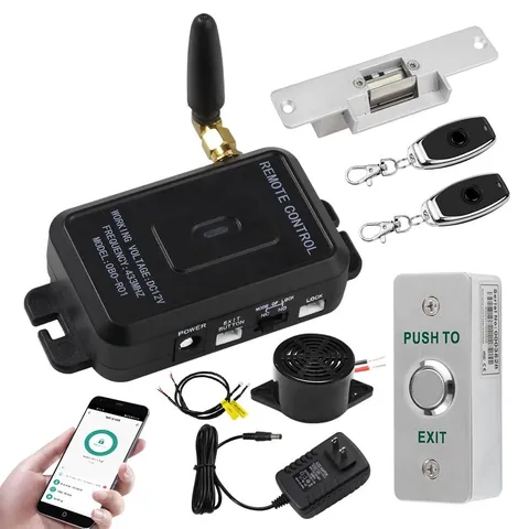 WiFi Tuya Access Control Fail-Secure Electric Strike Door Lock Kit System Gat...