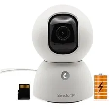 Rechargeable Pan-Tilt Security Camera
