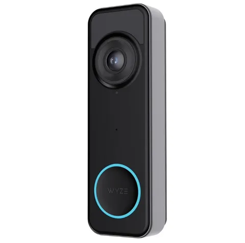 Wyze Battery Video Doorbell with 1536x1536 HD, Wireless/Wired Security Camera