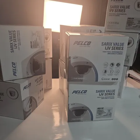 Pelco Sarix Value IJV Series 2MP Dome IP Camera ONVIF Wired White I/O
