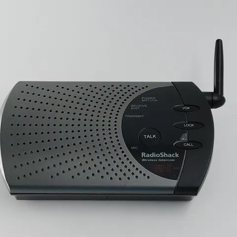 Radio Shack 43-124 Wireless 900MHz Voice Activated Intercom Work with Batteries