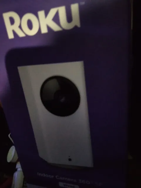 Roku Indoor Camera SE Wired White New Factory Sealed