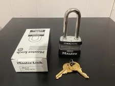 Master 3KALH (Keyed 3212)Laminated Padlock 1 9/16” Wide 2” Shackle (F7)