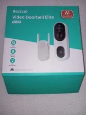 Botslab Wireless Video Doorbell Elite Camera, Model: VD-BE07-M3, Color: White