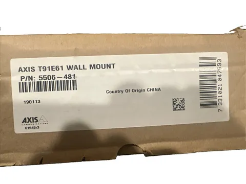 Axis T91E61 Wall Mount (5506-481)