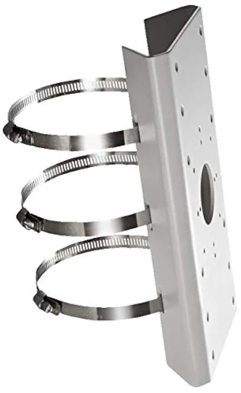 Universal Vertical Pole Mount Adapter DS1275ZJ For CCTV PTZ Cameras