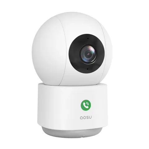 AOSU IndoorCam P1 Pro 4MP 360-Degree Dual Wi-Fi Smart Indoor Camera