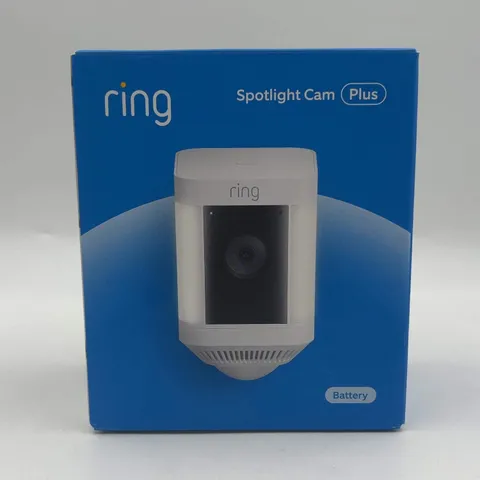 New Ring Spotlight Cam Plus Security Camera Unclaimed 2nd Gen