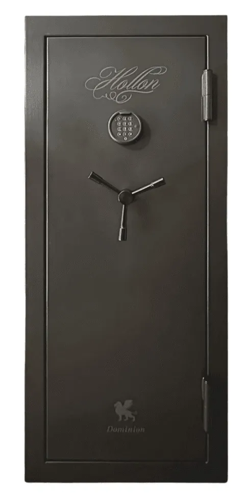 Hollon DOM-16E Dominion Series Gun Safe 45 Min Fire S&G Lock Dark Grey 16 Gun