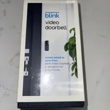 New Sealed Blink Video Doorbell