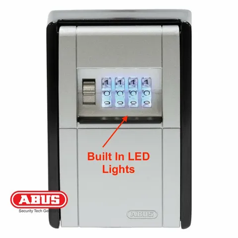 ABUS Key Safe -Key Garage, Illuminated Wall Mount Combination Keysafe -FREE POST