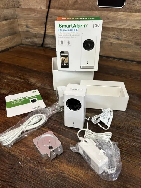 ISmartAlarm iCamera KEEP 720p HD Security Camera- Pan& Tilt Night Vision
