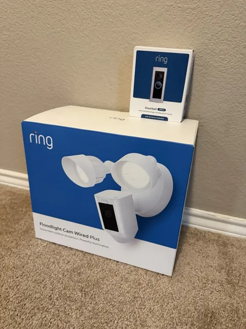 Ring Doorbell Pro2 & Floodlight Cam Wired Plus