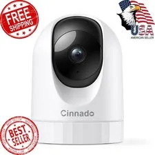 Cinnado 3MP WiFi Security Camera 1 Pack