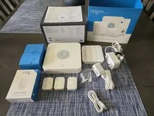 Ring Alarm 5-Piece Security Kit 2nd Gen Home + 2 Pack Contact Seneor