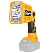 LED Flashlight for Dewalt 20V Max Battery, 1250 Lumens Work Light with USB Ch...