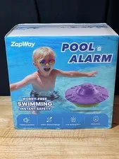 ZapWay Floating Pool Safety Alarm System 110dB Siren Wireless 200ft Range Model 
